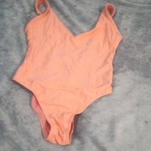 Peach target brand medium swimming suit